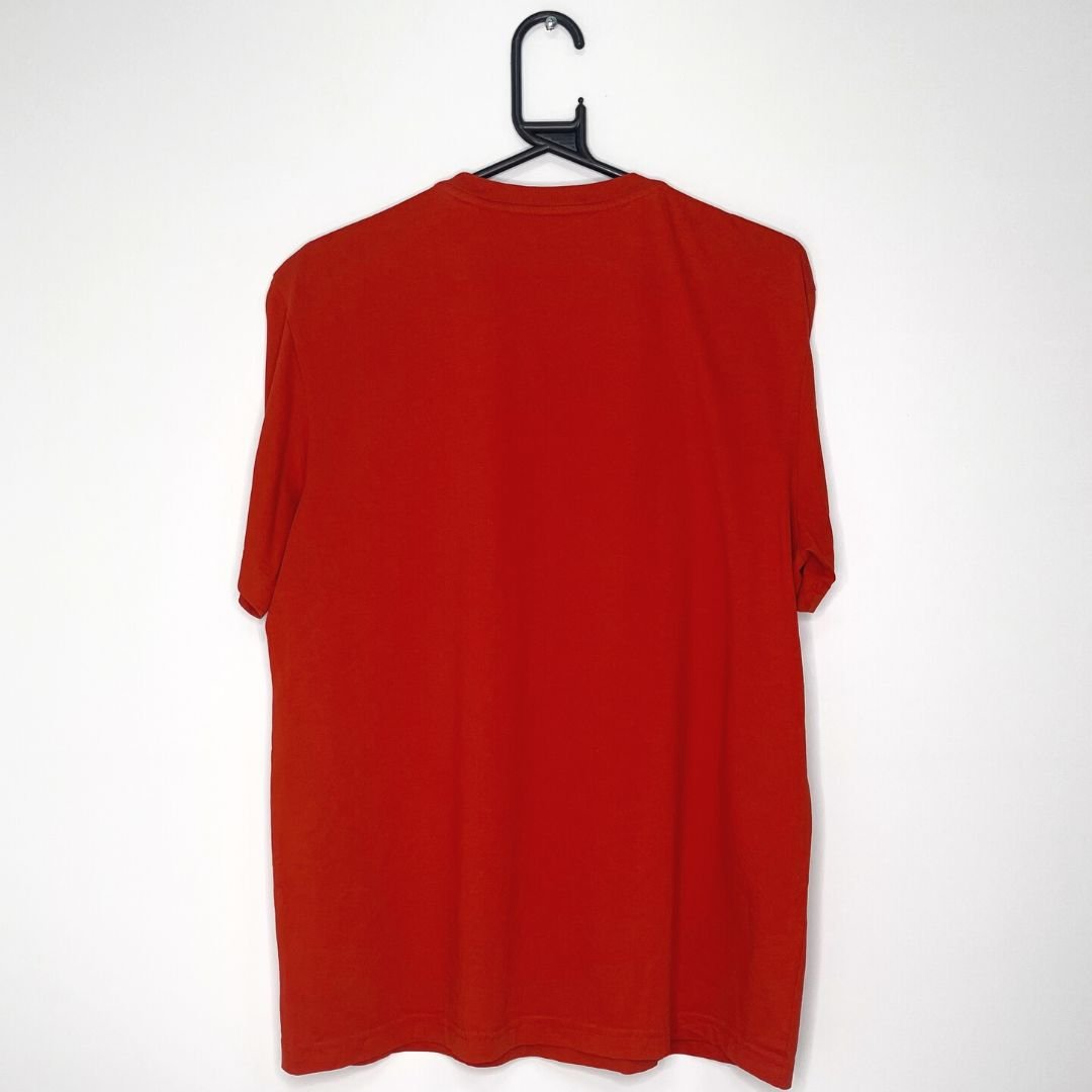 Lacoste Orange Logo T Shirt - VintageVera