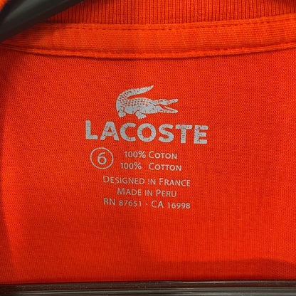 Lacoste Orange Logo T Shirt - VintageVera