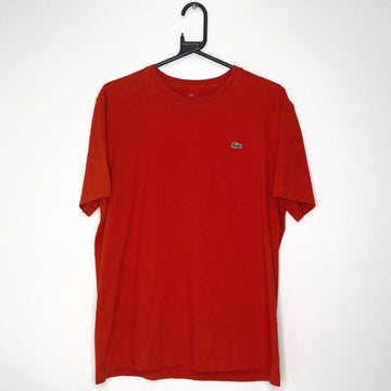 Lacoste Orange Logo T Shirt - VintageVera