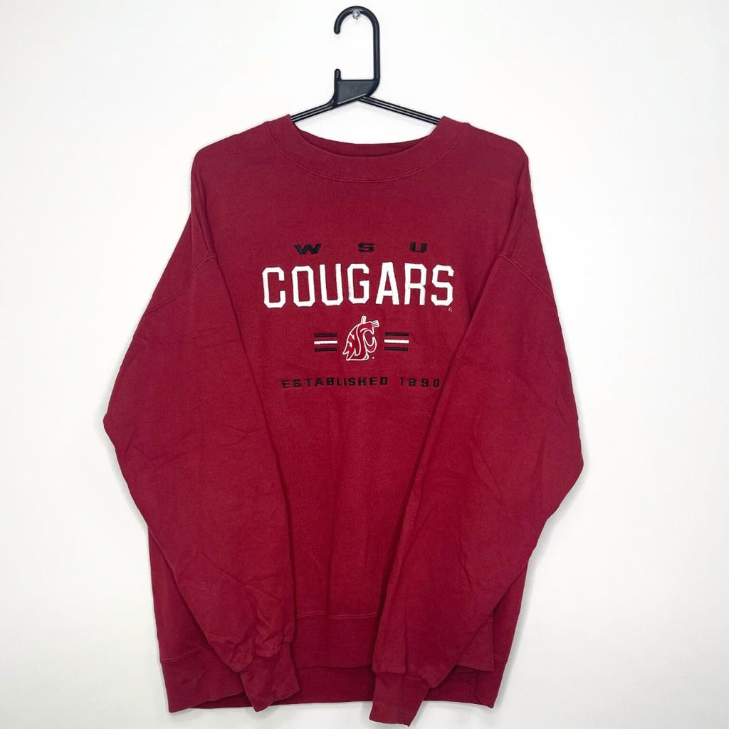 Lee Sport WSU Cougars Red Sweatshirt - VintageVera