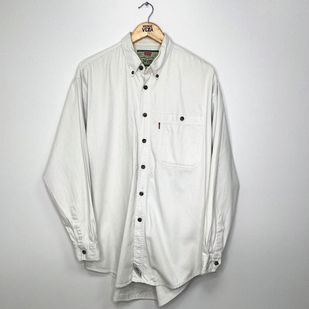 Levi's White Shirt - VintageVera