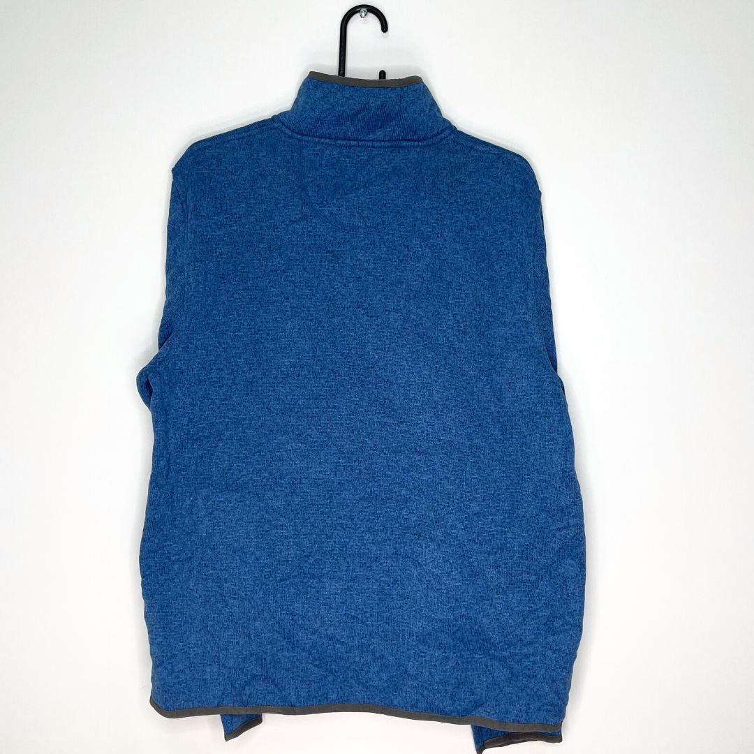 L.L. Bean Blue 1/4 Zip Sweatshirt - VintageVera