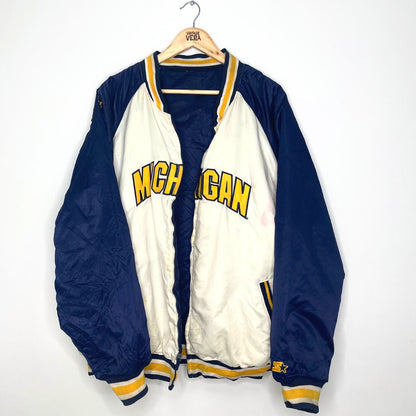 Michigan Reverse Bomber Jacket - VintageVera