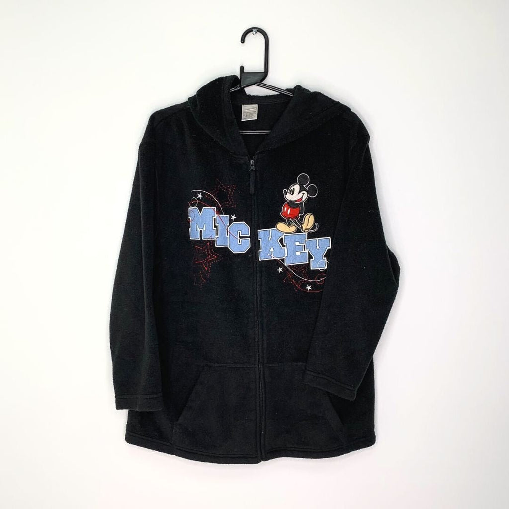 Mickey Mouse zip hoody fleece - VintageVera