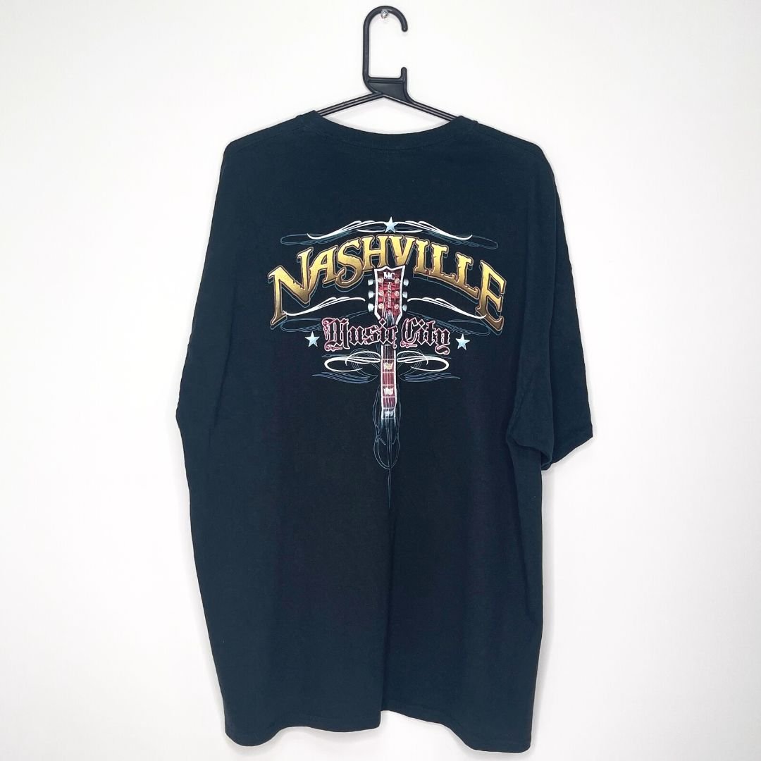 Nashville Music City T Shirt - VintageVera