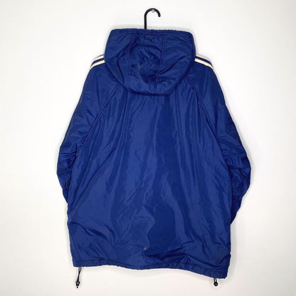 Navy and Grey Reversible Coat - VintageVera