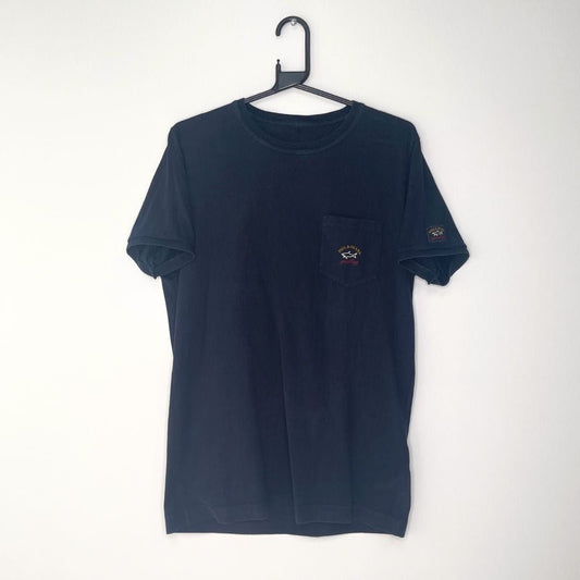 Navy Paul & Shark Pocket T - VintageVera