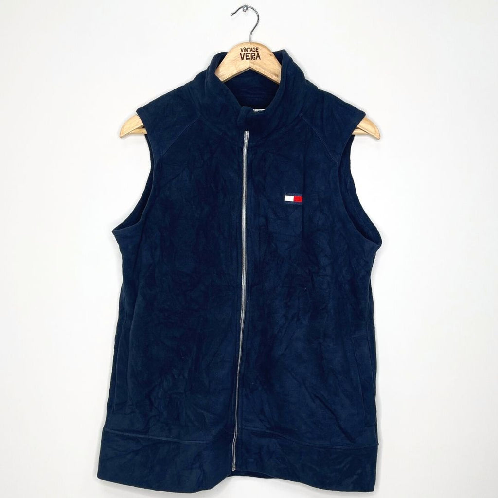 Navy Tommy Hilfiger Gilet - VintageVera