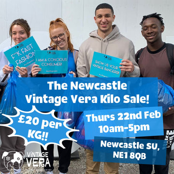Newcastle- Vintage Kilo Sale! 22nd February - VintageVera