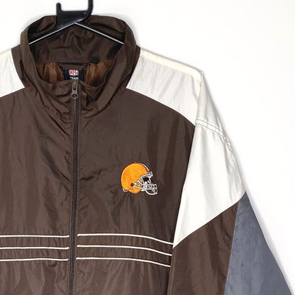 NFL Cleveland Browns Track Jacket - VintageVera