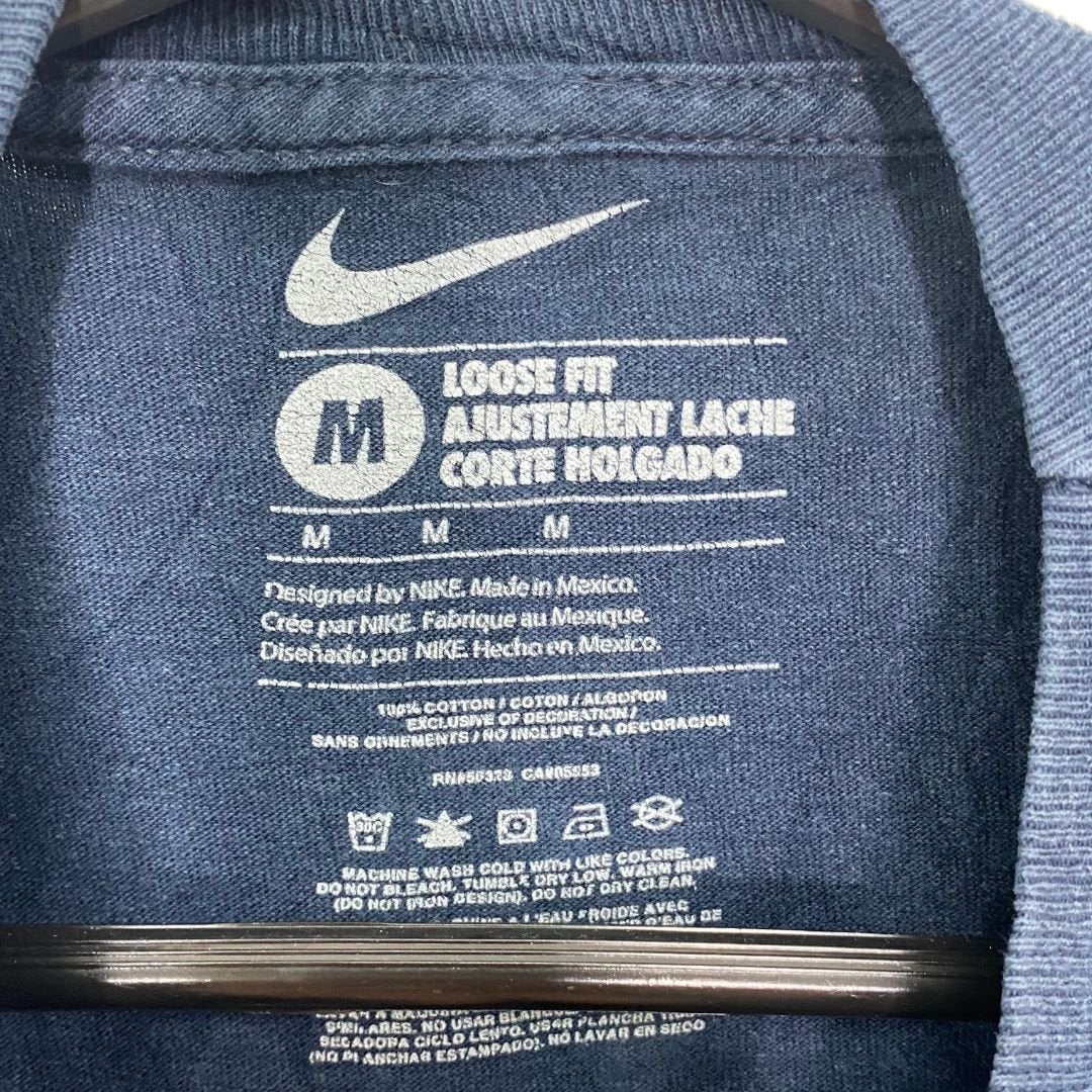 Nike "Just Dunk It" Navy T - VintageVera