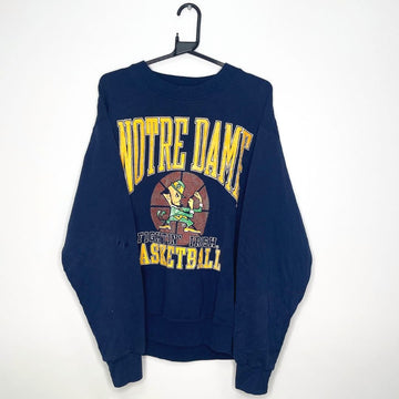 Notre Dame Navy Sweatshirt - VintageVera