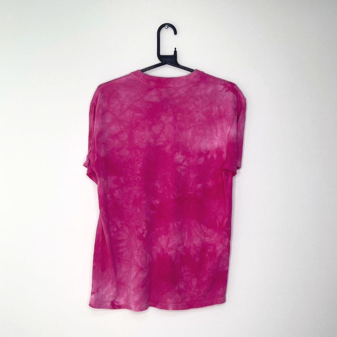 Pink Tie Dye Pug T - VintageVera