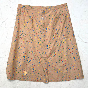 Polkadot Patch Pocket Skirt - VintageVera