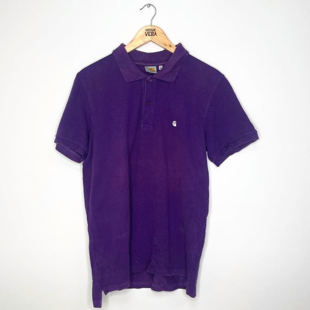Purple Carhartt Polo Shirt - VintageVera