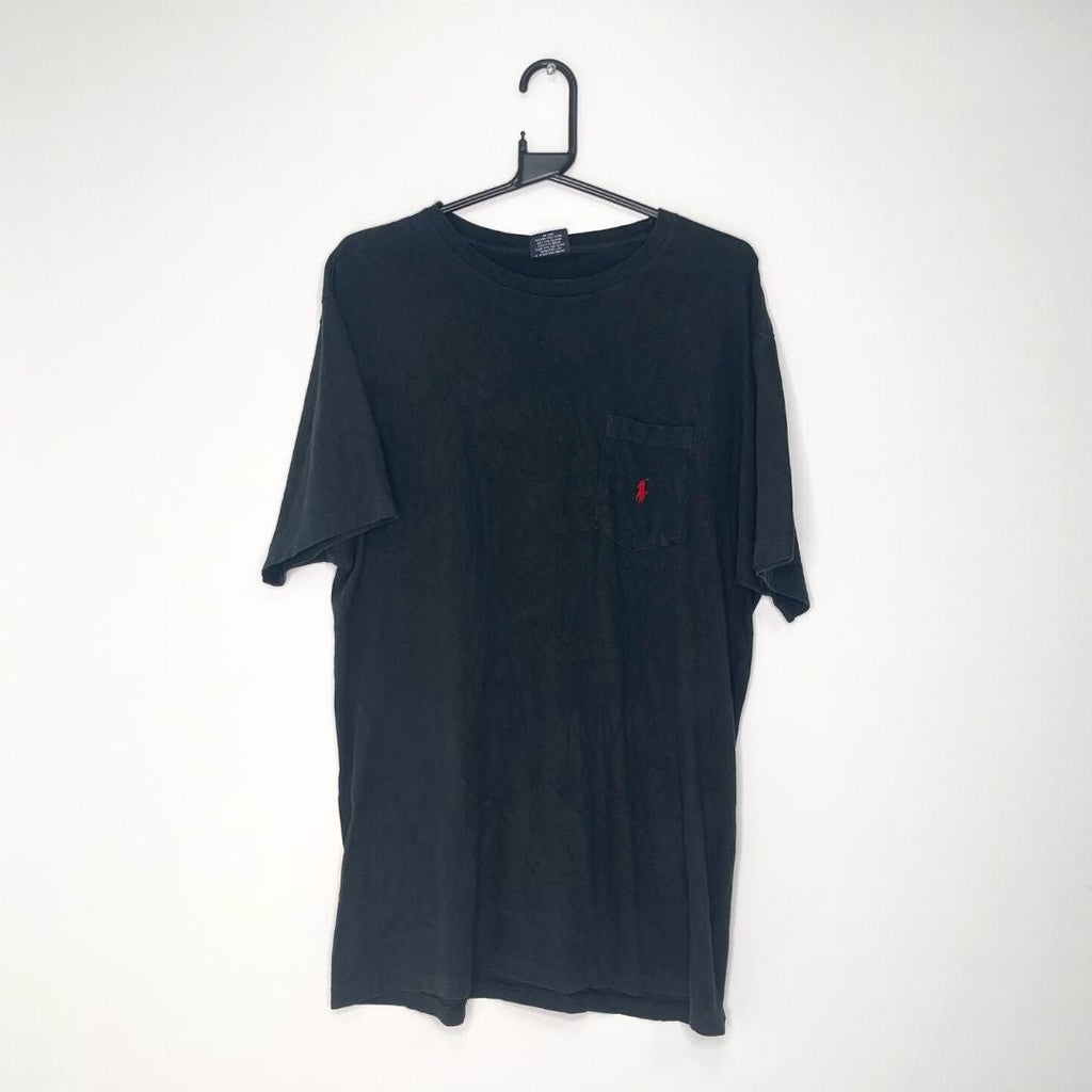 Ralph Lauren Black Pocket T - VintageVera