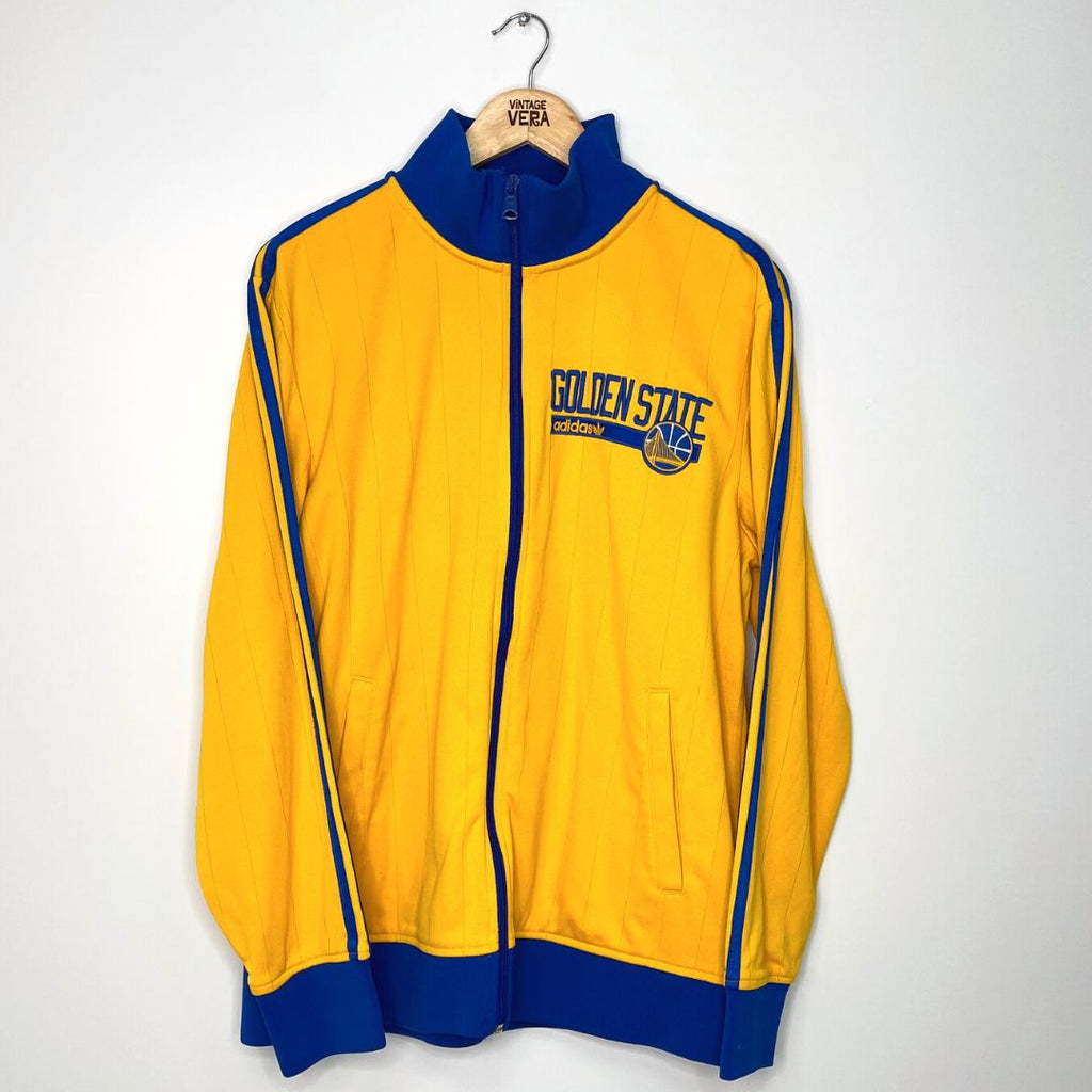 Rare 2014 Adidas Originals Golden State Warriors Track Jacket - VintageVera