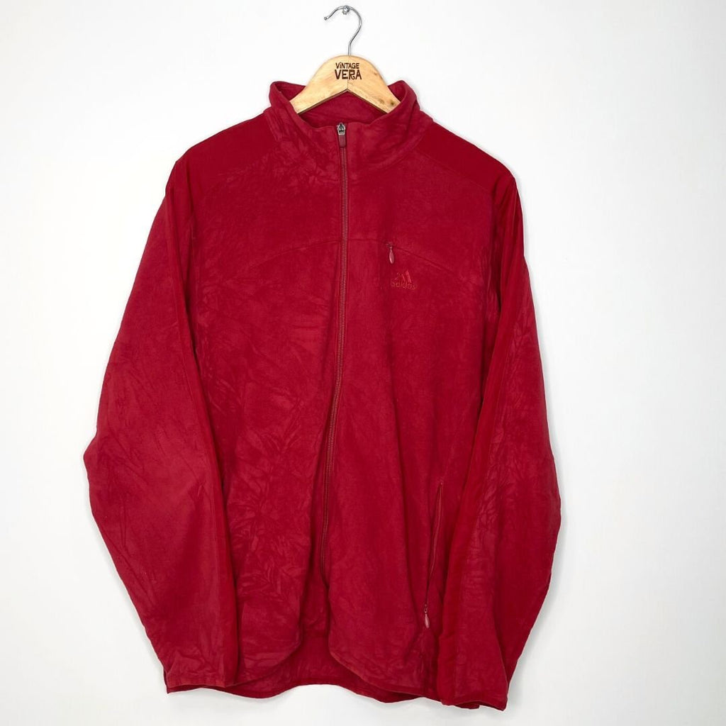Red Adidas Fleece - VintageVera