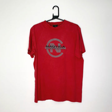 Red Nautica Graphic T - VintageVera