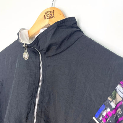 Reebok Black Track Jacket - VintageVera