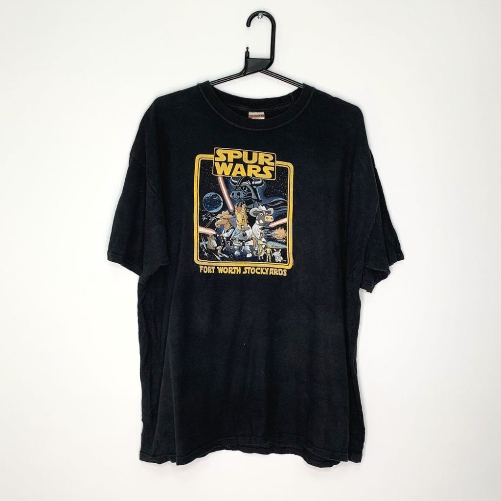 Short Sleeved "Spur Wars" Graphic T - VintageVera