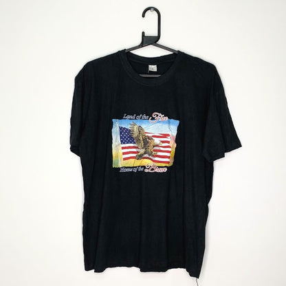 Short Sleeved USA Graphic Print T - VintageVera
