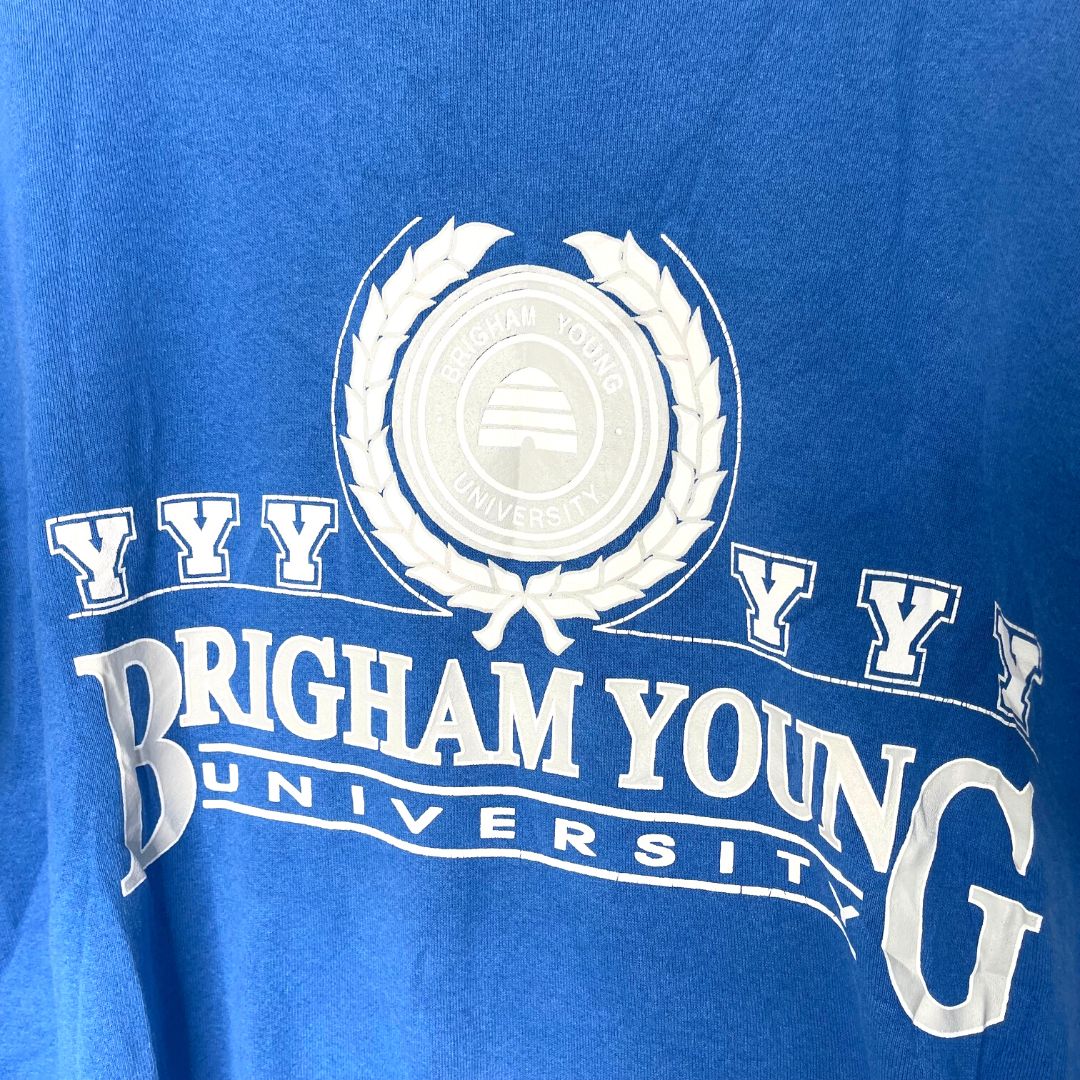 Soffe Sweats Blue Brigham Young University Sweatshirt - VintageVera