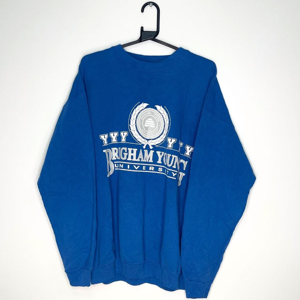 Soffe Sweats Blue Brigham Young University Sweatshirt - VintageVera