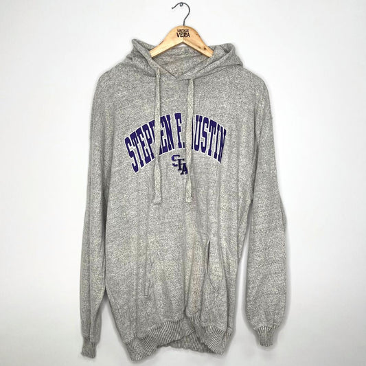 Stephen F. Austin Grey Hoodie - VintageVera