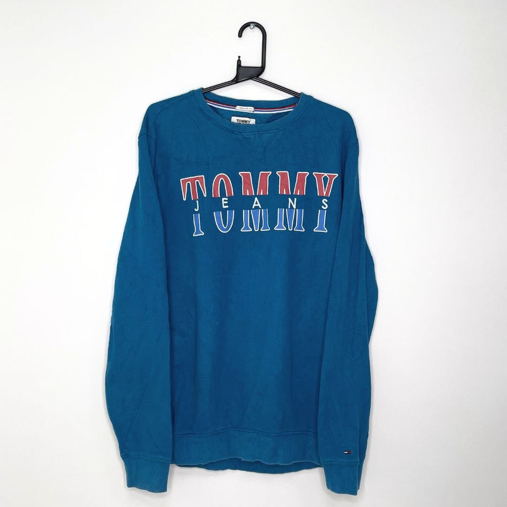 Tommy Hilfiger Blue Sweatshirt - VintageVera