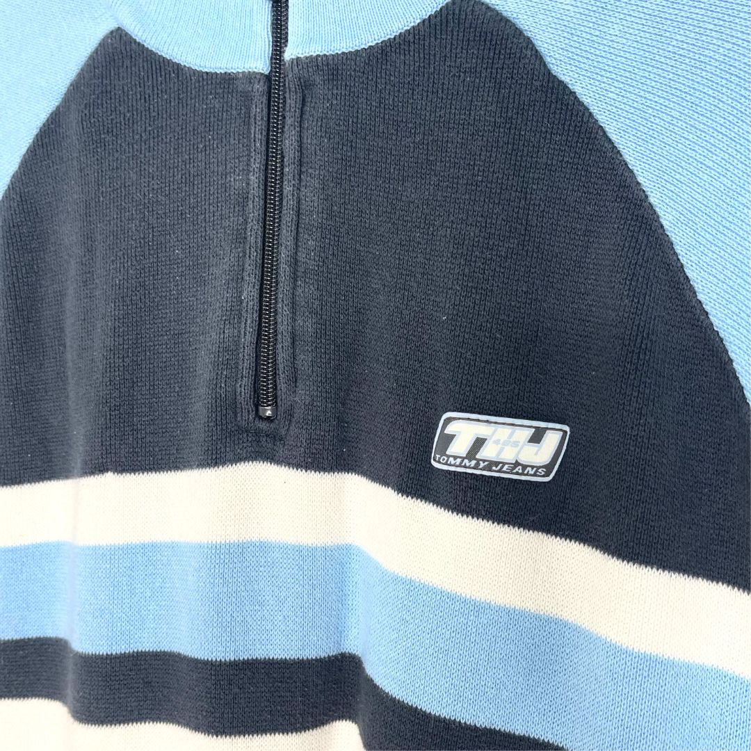 Tommy Jeans 1/4 Zip Sweatshirt - VintageVera