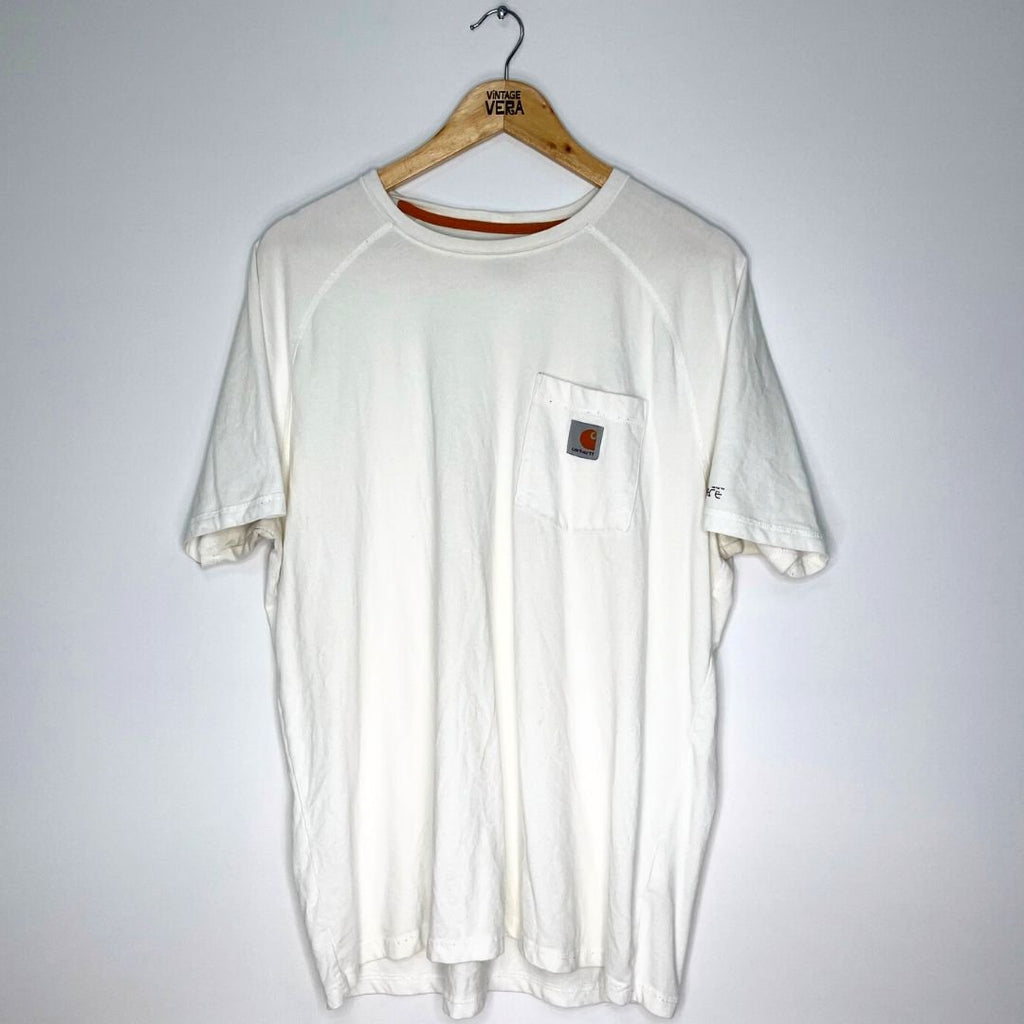 White Carhartt T-Shirt - VintageVera