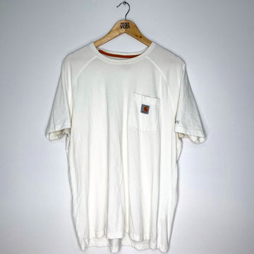 White Carhartt T-Shirt - VintageVera