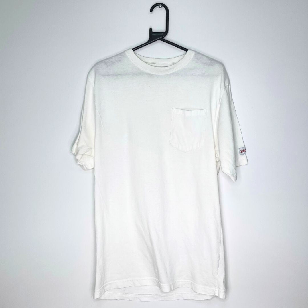 White Dickies T-Shirt - VintageVera