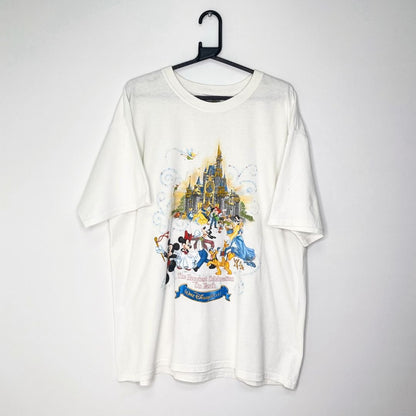 White Disney Graphic T - VintageVera