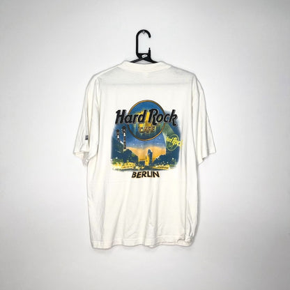White Hard Rock Cafe Berlin T - Shirt - VintageVera