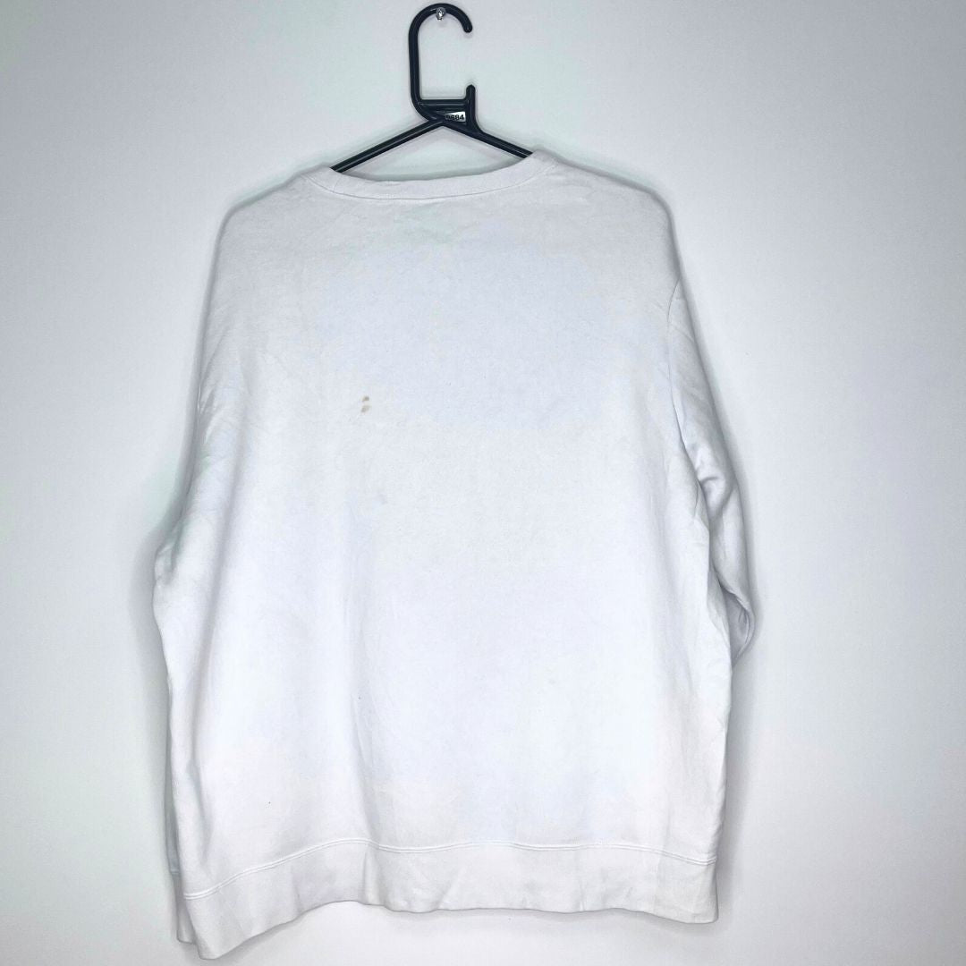 White Nike Sweatshirt - VintageVera