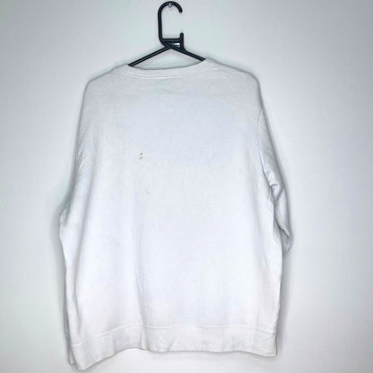 White Nike Sweatshirt - VintageVera