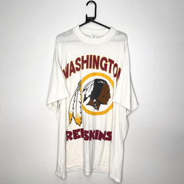 White 'Washington Redskins' T - Shirt - VintageVera