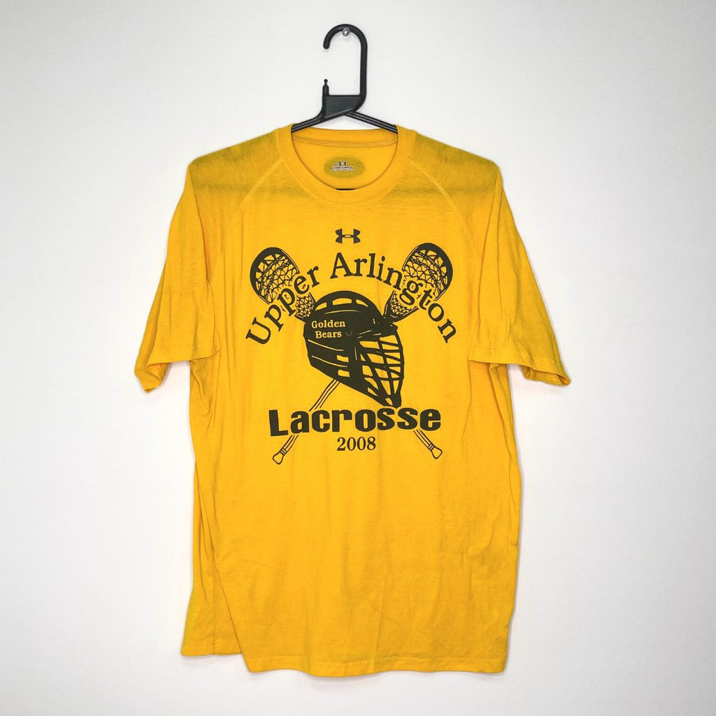 Yellow Under Armour Lacrosse T - VintageVera