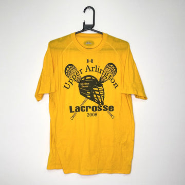 Yellow Under Armour Lacrosse T - VintageVera